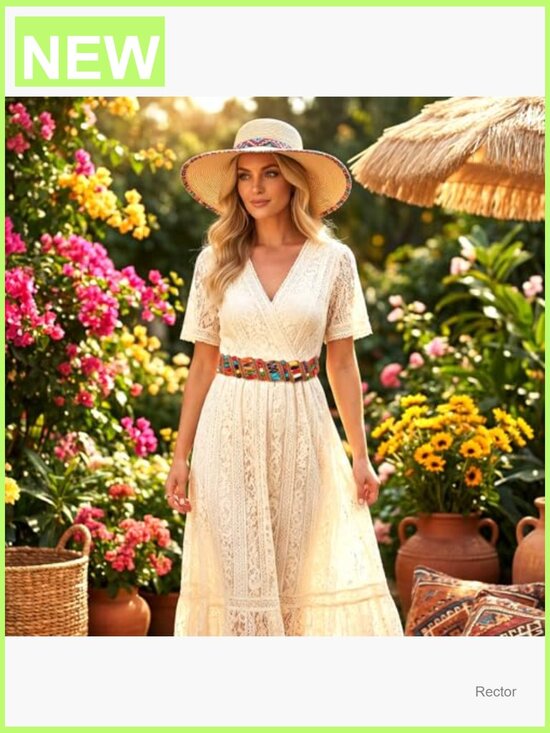 Boho Braided Western Woven Wrap Belt for Dresses main image 6